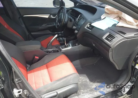 2015 Honda Civic Si из США, поврежденный, VIN 2HGFB6E52FH708459